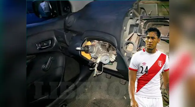 Renato Tapia sufrió robo de auto que usa cuando viene a Lima Renato Tapia sufrió robo de auto que usa cuando viene a Lima