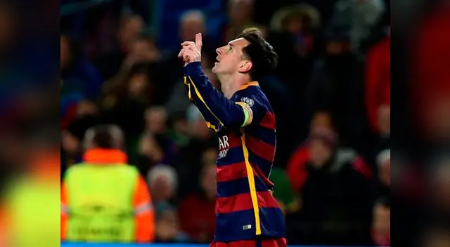 Lionel Messi marco el segundo para los culés Lionel Messi marco el segundo para los culés