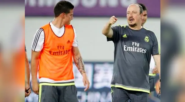 ¿Rafa Benítez tiene razones para hostigar a James Rodríguez en el Real Madrid? ¿Rafa Benítez tiene razones para hostigar a James Rodríguez en el Real Madrid?