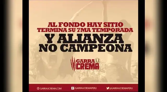 Alianza Lima: víctima de memes tras el final de Al fondo hay sitio. Alianza Lima: víctima de memes tras el final de Al fondo hay sitio.