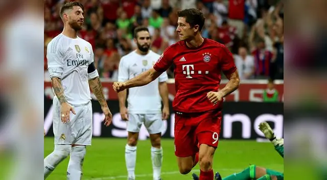 Robert Lewandowski le ha anotado 5 goles al Real Madrid en tres partidos. Robert Lewandowski le ha anotado 5 goles al Real Madrid en tres partidos.