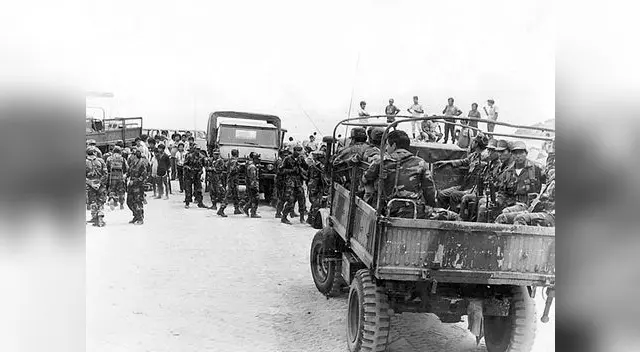 El ejercito ayudó en la búsqueda de los cuerpos El ejercito ayudó en la búsqueda de los cuerpos