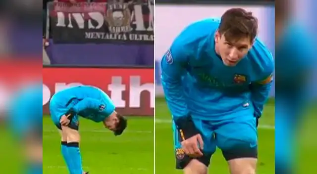 Messi regresaba de una para de dos meses 