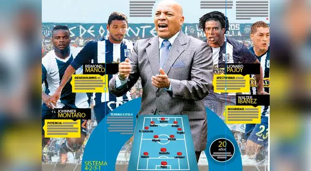 Alianza Lima: Mosquera buscar armar un buen equipo el 2016 