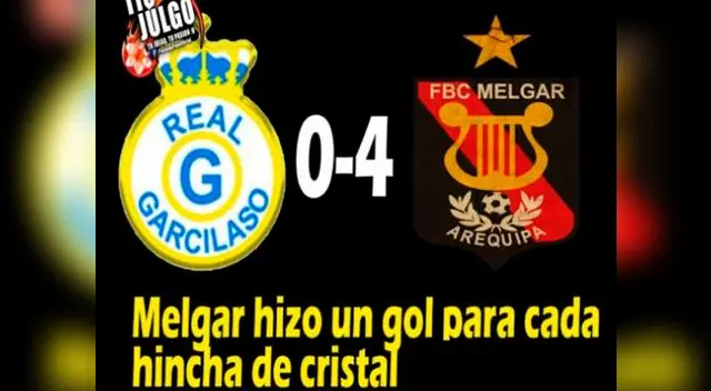 Memes de los hinchas de Melgar contra Sporting Cristal
