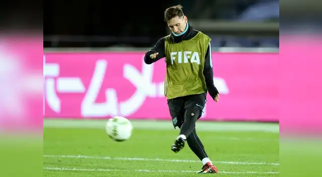 Lionel Messi parece recuperado y sería titular ante River Plate en Yokohama.