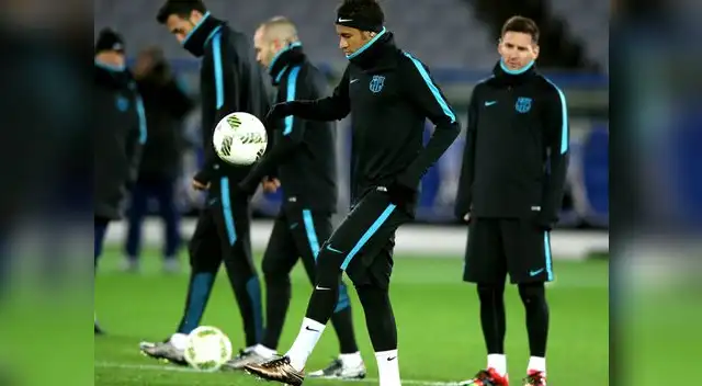 Neymar también está recuperado. El brasileño no jugó ante Guangzhou por las "semis". 