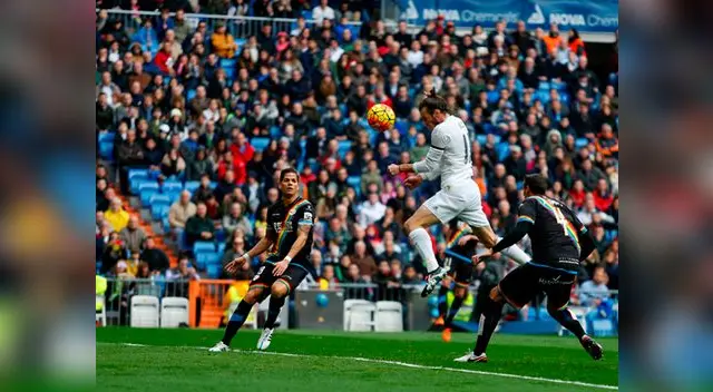 Real Madrid vs. Rayo Vallecano: momento del empate de Bale Real Madrid vs. Rayo Vallecano: momento del empate de Bale