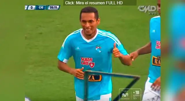 Lobatón nos regaló golazos este año con la 'mica' de Sporting Cristal 