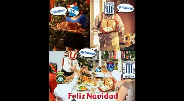 Meme donde Universitario vacila a Alianza Lima y Sporting Cristal se vuelve viral