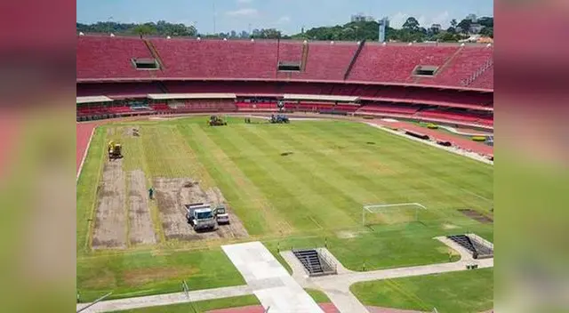 Copa Libertadores: Sao Paulo achicó medidas de su cancha para recibir a César Vallejo  Copa Libertadores: Sao Paulo achicó medidas de su cancha para recibir a César Vallejo