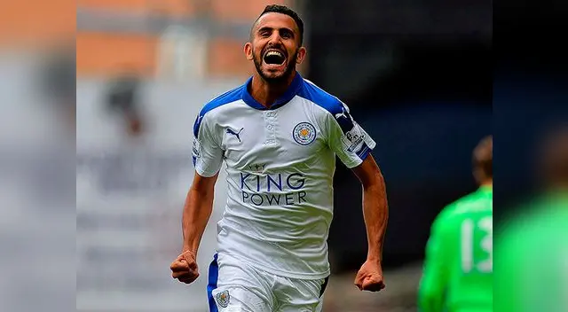 Riyad Mahrez. Riyad Mahrez.