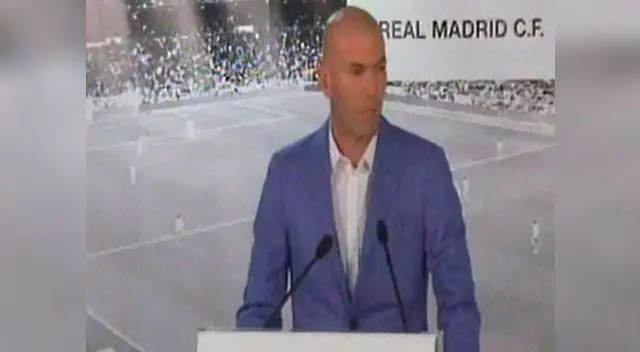 Zinedine Zidane fue oficializado como nuevo DT en reemplazo de Benítez.