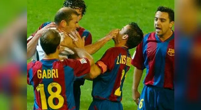 revive el día que golpeó a Luis Enrique en un Real Madrid vs. Barcelona revive el día que golpeó a Luis Enrique en un Real Madrid vs. Barcelona