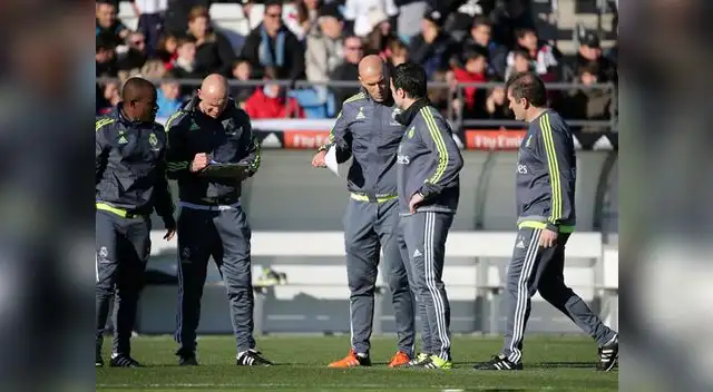 Todo el comando técnico de Zidane Todo el comando técnico de Zidane