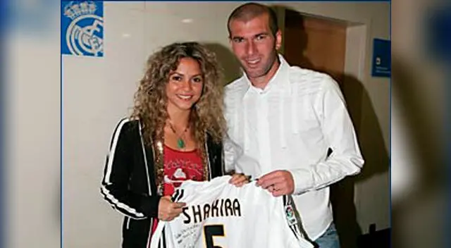 La cantante se declaró admiradora de "Zizou" La cantante se declaró admiradora de "Zizou"