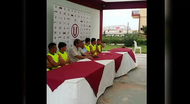 Universitario de Deportes y presentación de sus refuerzos Universitario de Deportes y presentación de sus refuerzos
