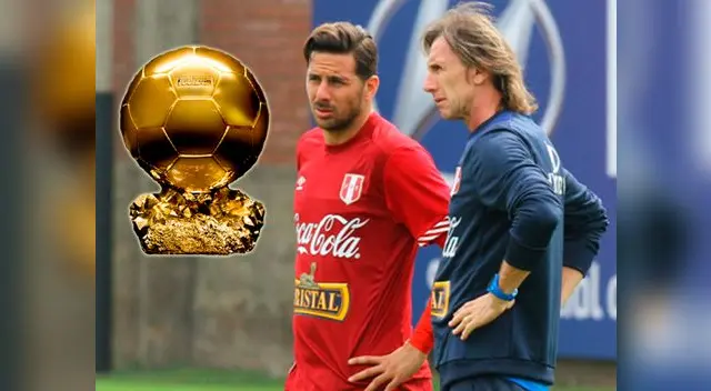 Claudio Pizarro y Ricardo Gareca votaron así en el Balón de Oro 2015. Claudio Pizarro y Ricardo Gareca votaron así en el Balón de Oro 2015.