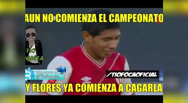 Edison Flores, memes de la u vs. Colo Colo