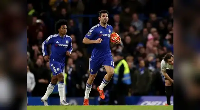 Diego Costa fue el artífice del primer tanto de los 'Blues'.