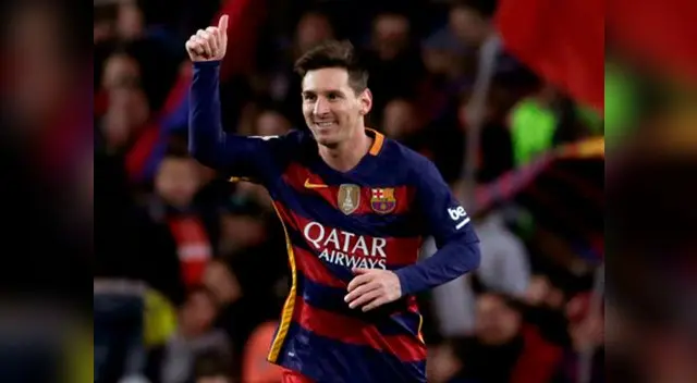 Barcelona vs. Athletic de Bilbao: Lionel Messi celebra su gol.