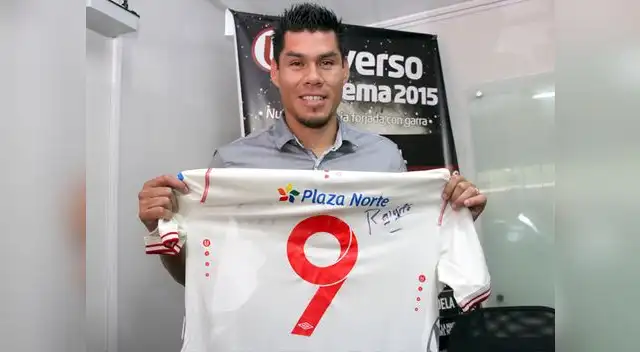 Hernán Rengifo será el "9" en La Noche Crema Hernán Rengifo será el "9" en La Noche Crema