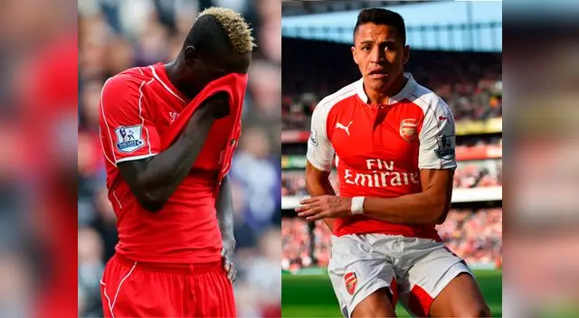 Mario Balotelli, culpable del "no" fichaje de Alexis Sánchez por el Liverpool. Mario Balotelli, culpable del "no" fichaje de Alexis Sánchez por el Liverpool.