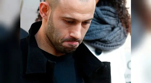 Javier Mascherano sale del juicio en su contra Javier Mascherano sale del juicio en su contra