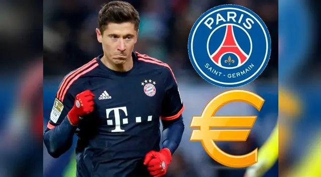 Robert Lewandowski y la oferta millonaria del PSG Robert Lewandowski y la oferta millonaria del PSG