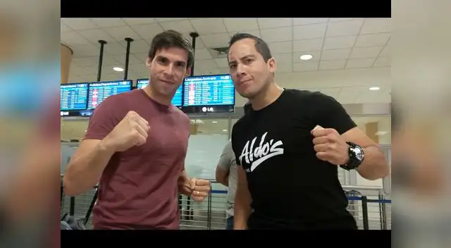 Rafael Da Silva y Caoz antes de viajar a Estados Unidos