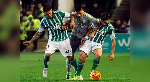 Real Madrid empató 1-1 ante Real Betis de Juan Vargas por Liga BBVA.