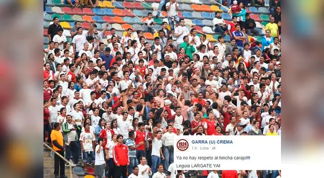 Universitario: hinchas se 'enfurecen' en redes tras postergación de la 'Noche Crema' Universitario: hinchas se 'enfurecen' en redes tras postergación de la 'Noche Crema'