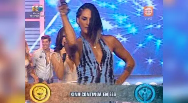 Esto es Guerra: Kina Malpartida enloqueció a todos con sensual baile 