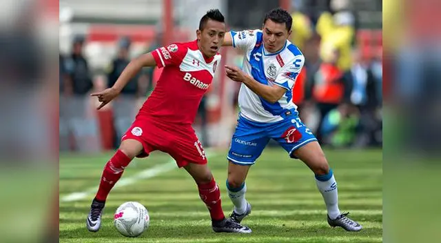 Con Christian Cueva, Toluca empató 1-1 ante Puebla por Liga MX.