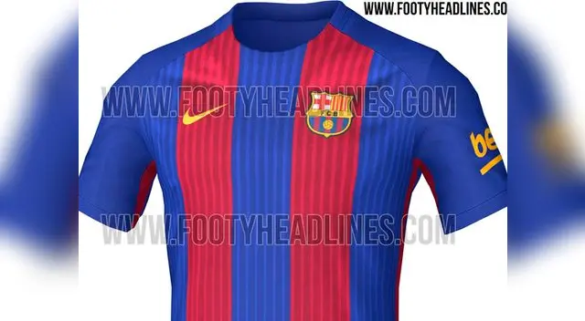 Barcelona: se filtra la camiseta para la temporada 2016-17. Barcelona: se filtra la camiseta para la temporada 2016-17.