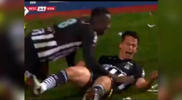'Chaval' marcó su primer gol en la Liga belga 