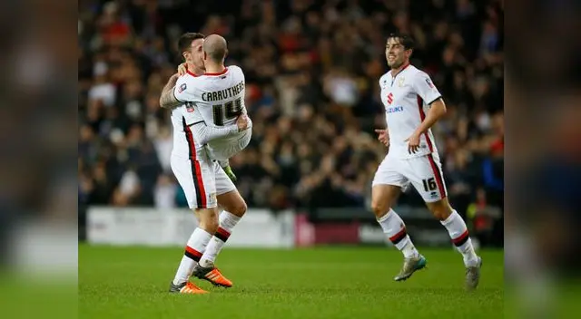 Chelsea vs. MK Dons: efímero momento de felicidad del Dons Chelsea vs. MK Dons: efímero momento de felicidad del Dons