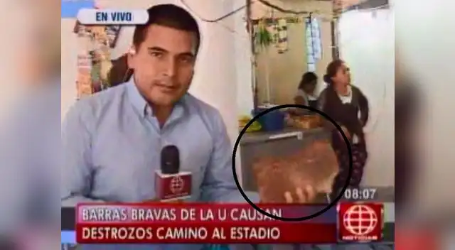 Los pandilleros lanzaron ladrillos para poder llevarse las ganancias