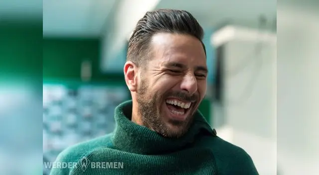 Pizarro y su felicidad por el buen momento que atraviesa en el Bremen Pizarro y su felicidad por el buen momento que atraviesa en el Bremen