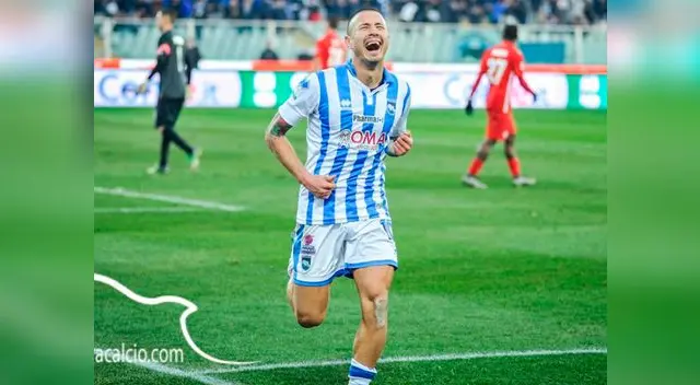 Gianluca Lapadula no solo anotó, sino que también dio el pase para el segundo tanto del Pescara. Gianluca Lapadula no solo anotó, sino que también dio el pase para el segundo tanto del Pescara.
