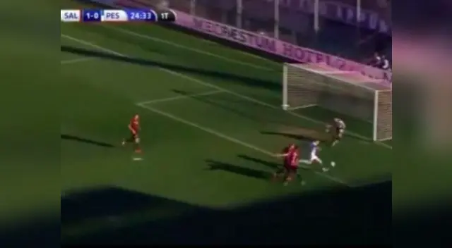 Gianluca Lapadula y el golazo en el Pescara vs. Salernitana por la Serie B