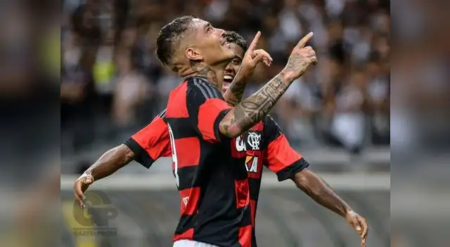Flamengo vence 5-0 con gol de Guerrero Flamengo vence 5-0 con gol de Guerrero