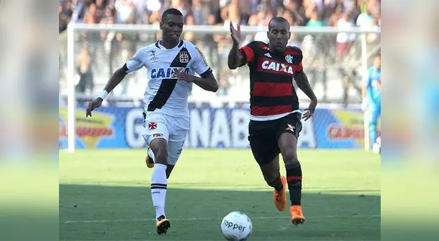 Vasco vs. Flamengo: Paolo Guerrero no pudo anotar en este partido Vasco vs. Flamengo: Paolo Guerrero no pudo anotar en este partido