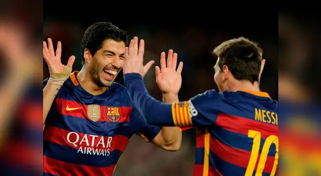 Lionel Messi y el penal que termino en gol de Luis Suárez Lionel Messi y el penal que termino en gol de Luis Suárez