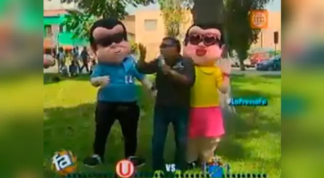 El reportero de América Televisión hizo de las suyas en el 'Día de San Valentín'. El reportero de América Televisión hizo de las suyas en el 'Día de San Valentín'.