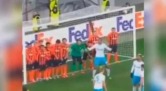 Shakhtar Donetsk evitó gol con sus once jugadores bajo el arco Shakhtar Donetsk evitó gol con sus once jugadores bajo el arco