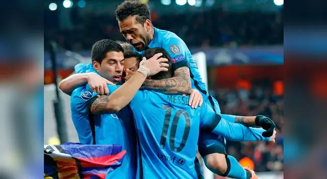 Barcelona, con goles de Lionel Messi, derrotó 2-0 a Arsenal por la Champions League. Barcelona, con goles de Lionel Messi, derrotó 2-0 a Arsenal por la Champions League.