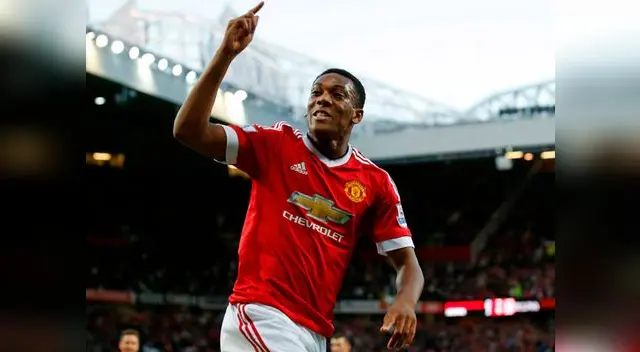 Anthony Martial será el encargado de poner el gol en el cuadro 'Rojo' Anthony Martial será el encargado de poner el gol en el cuadro 'Rojo'