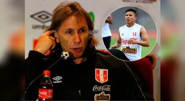 Gareca criticó la partida de Ruidíaz a Tailandia.