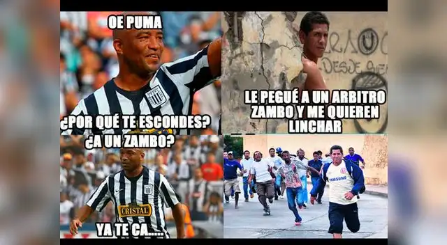 José 'Puma' Carranza: los memes que dejó su agresión a árbitro de fútbol 7